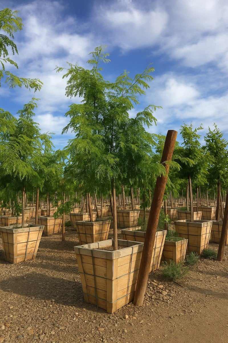 Photo for Gleditsia triacanthos 'Shademaster' (Standard) (Shademaster Thornless Honey Locust)